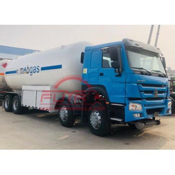 Sinotruk howo 15ton lpg bobtail